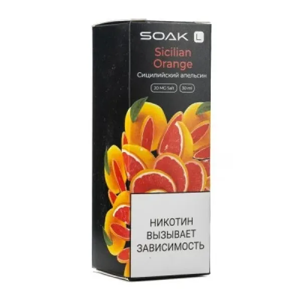 Жидкость SOAK L Sicilian Orange 30 мл в Сыктывкаре