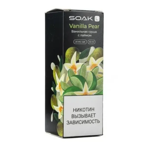 Жидкость SOAK L Vanilla Pear 30 мл в Сыктывкаре