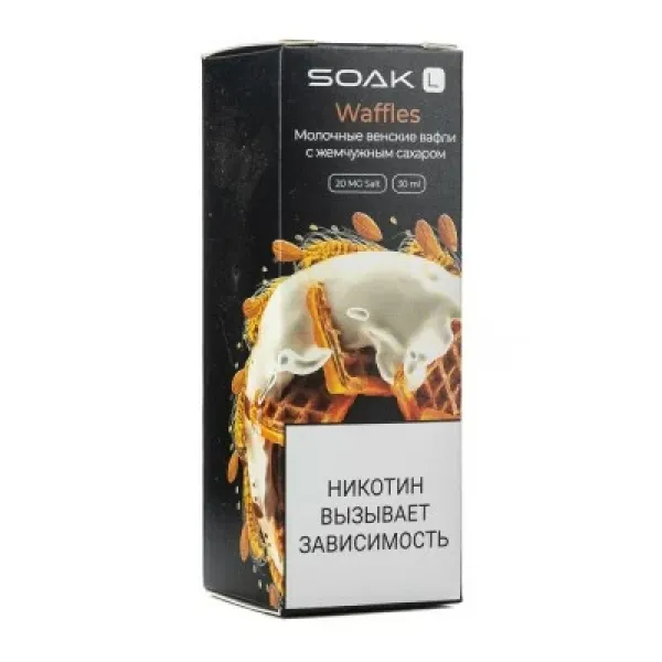 Жидкость SOAK L Waffels 30 мл в Сыктывкаре