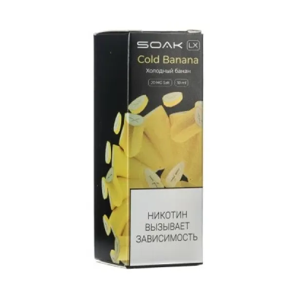 Жидкость SOAK LX Cold Banana 30 мл в Сыктывкаре