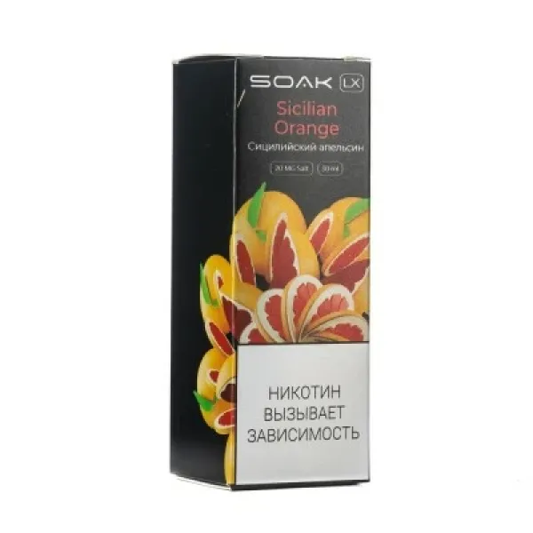 Жидкость SOAK LX Sicilian Orange 30 мл в Сыктывкаре