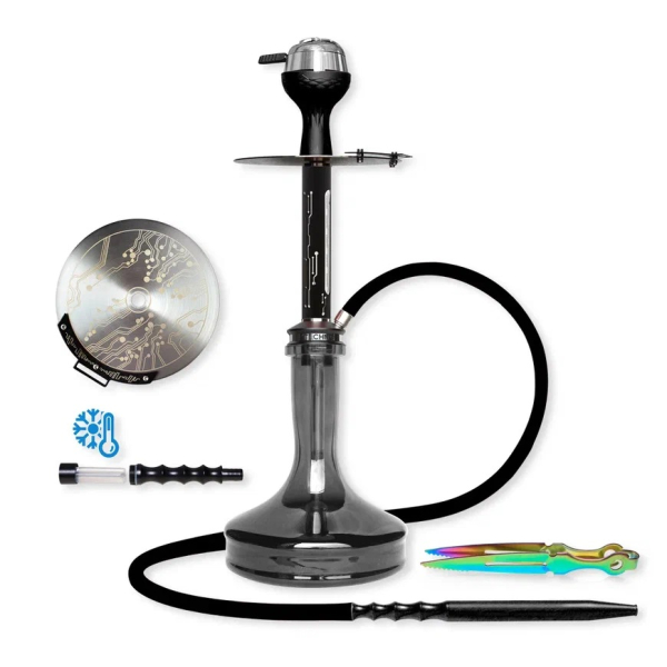 Кальян Seven star TE1 TECHNO Black 60см в Сыктывкаре