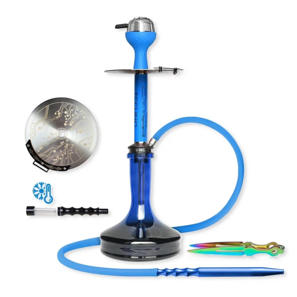 Кальян Seven star TE1 TECHNO Blue 60см в Сыктывкаре