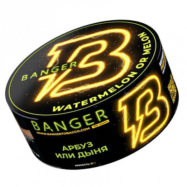 Табак Banger Watermelon or Melon (Арбуз или Дыня) 100 гр в Сыктывкаре