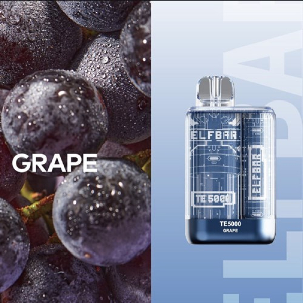 Elfbar TE5000 Grape, 5000 тяг в Сыктывкаре