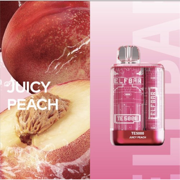 Elfbar TE5000 Juicy Peach, 5000 тяг в Сыктывкаре