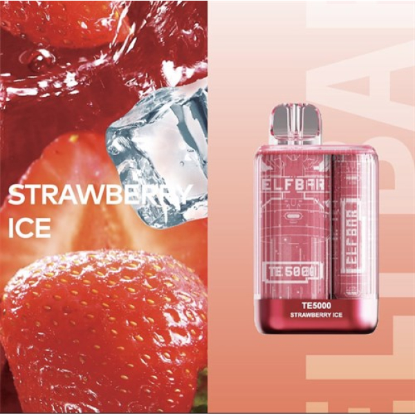 Elfbar TE5000 Strawberry Ice, 5000 тяг в Сыктывкаре