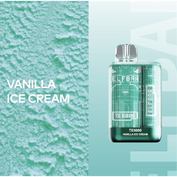 Elfbar TE5000 Vanilla Ice Cream, 5000 тяг в Сыктывкаре