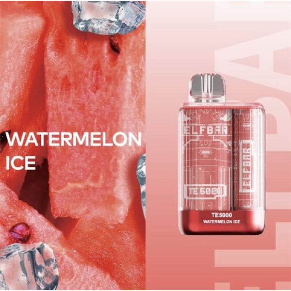 Elfbar TE5000 Watermelon Ice, 5000 тяг в Сыктывкаре