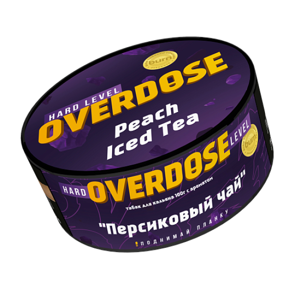 Табак Overdose Peach Iced Tea (Персиковый чай) 100 гр в Сыктывкаре