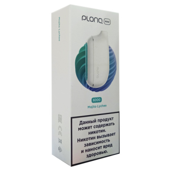 Plonq Max Mojito Lychee 6000 тяг в Сыктывкаре