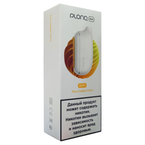 Plonq Max Pina Colada Citrus 6000 тяг в Сыктывкаре