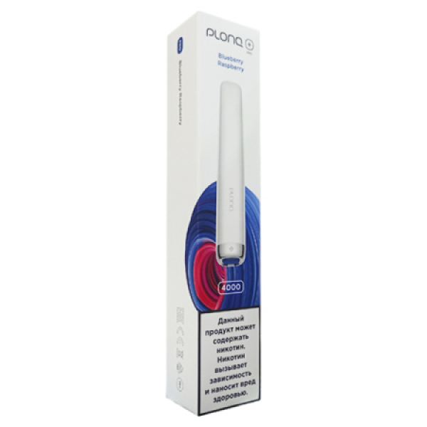 Plonq Plus Pro Blueberry Raspberry 4000 тяг в Сыктывкаре