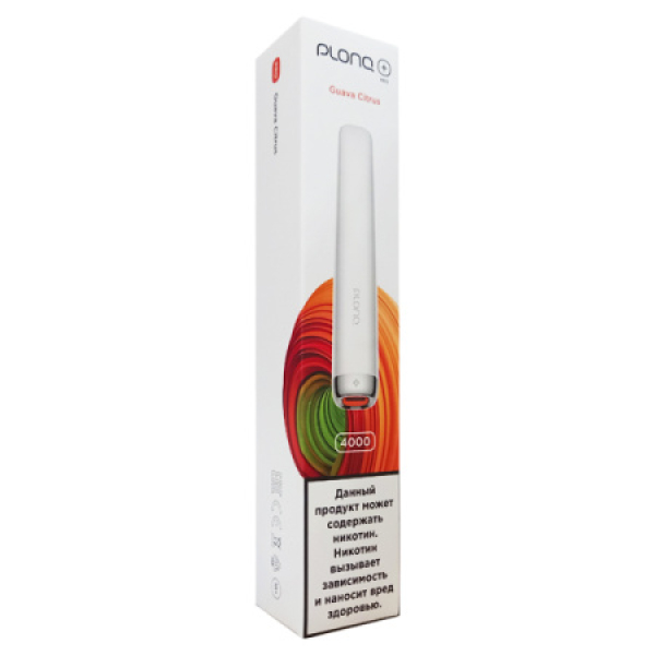 Plonq Plus Pro Guava Citrus 4000 тяг в Сыктывкаре