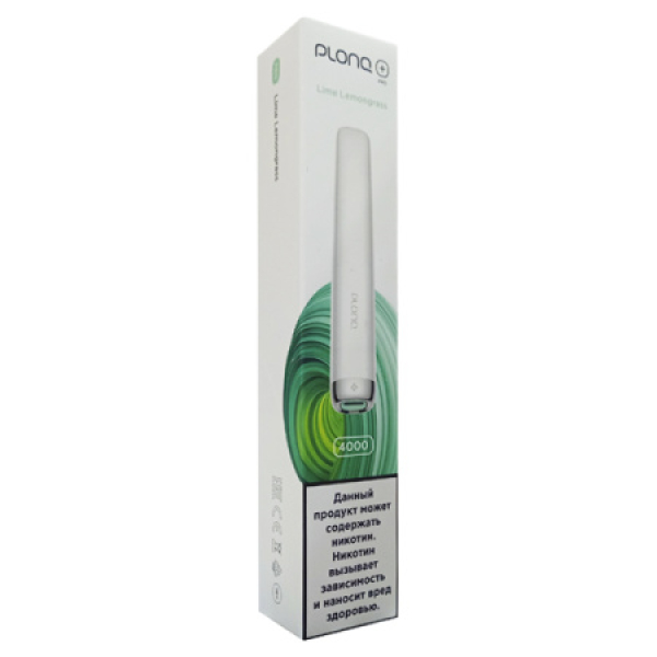 Plonq Plus Pro Lime Lemongrass 4000 тяг в Сыктывкаре