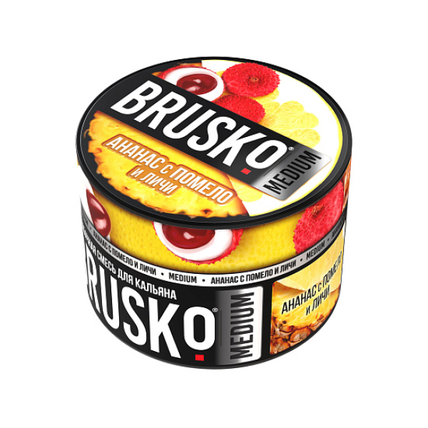 Смесь Brusko Ананас с помело и личи 50 гр в Сыктывкаре