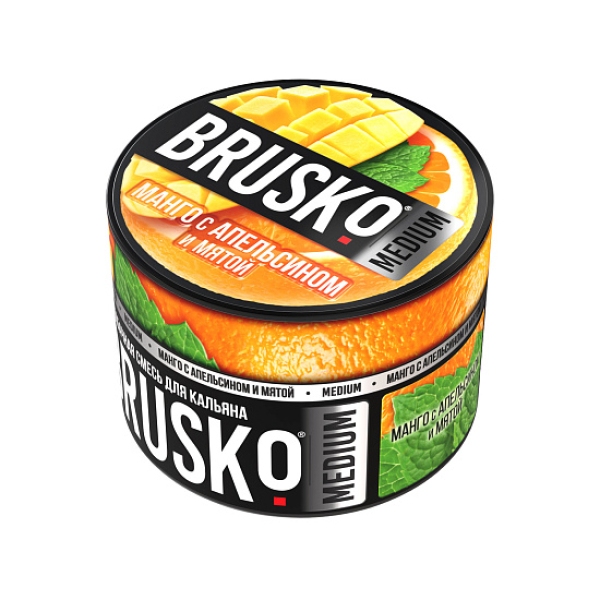 Смесь Brusko Манго с апельсином и мятой 50 гр в Сыктывкаре