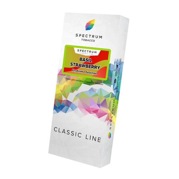 Табак SPECTRUM BASIL STRAWBERRY  100 грамм в Сыктывкаре