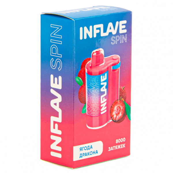 INFLAVE SPIN Ягода Дракона (8000 затяжек) в Сыктывкаре