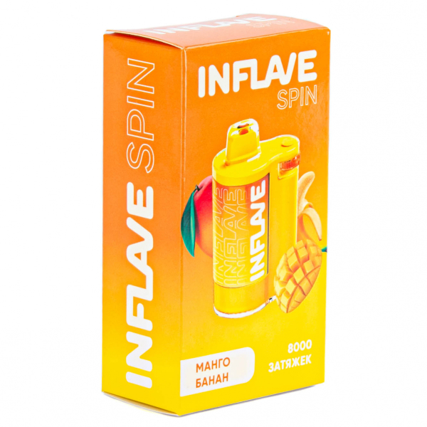 INFLAVE SPIN Манго банан (8000 затяжек) в Сыктывкаре