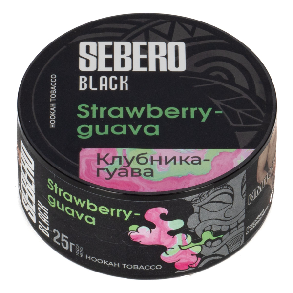 Табак Sebero Black Strawberry Guava  25 грамм в Сыктывкаре