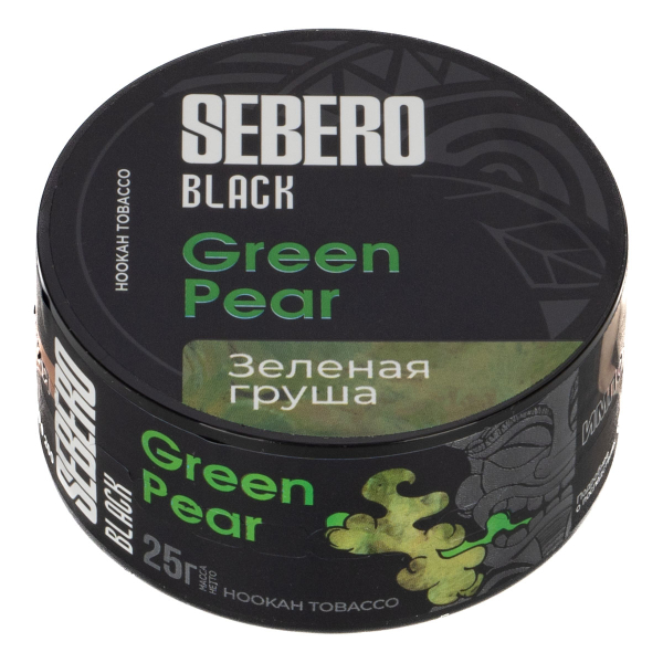 Табак Sebero Black Green Pear  25 грамм в Сыктывкаре