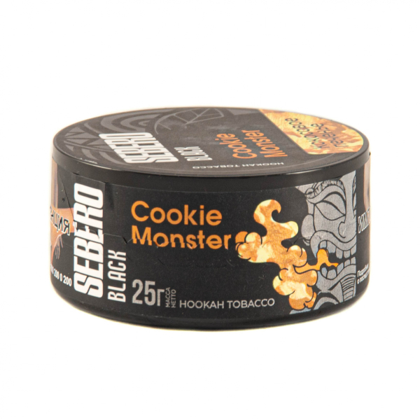 Табак Sebero Black Cookie Monster  25 грамм в Сыктывкаре