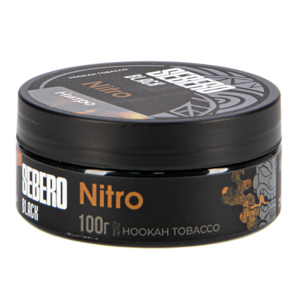 Табак Sebero Black Nitro  100 грамм в Сыктывкаре