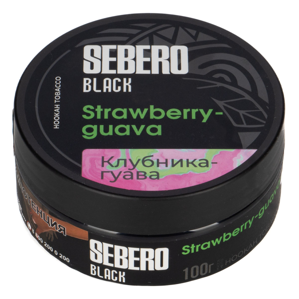 Табак Sebero Black Strawberry Guava  100 грамм в Сыктывкаре