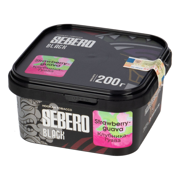 Табак Sebero Black Strawberry Guava  200 грамм в Сыктывкаре
