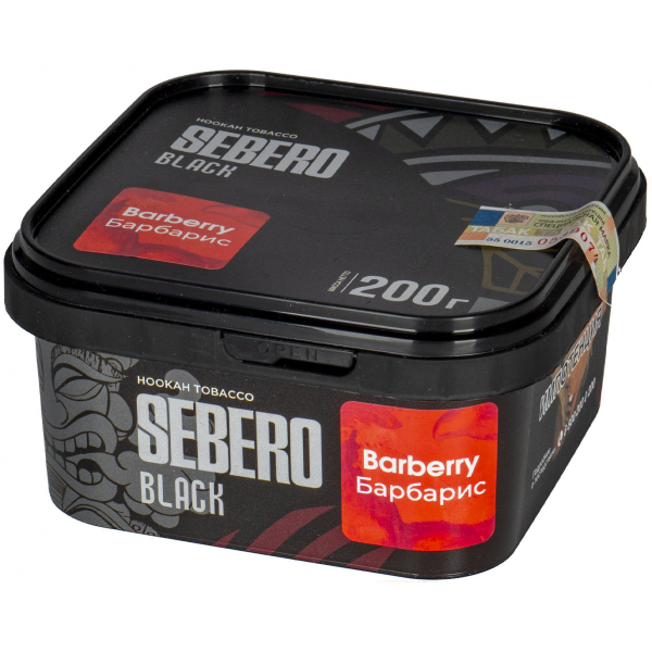 Табак Sebero Black Barberry  200 грамм в Сыктывкаре