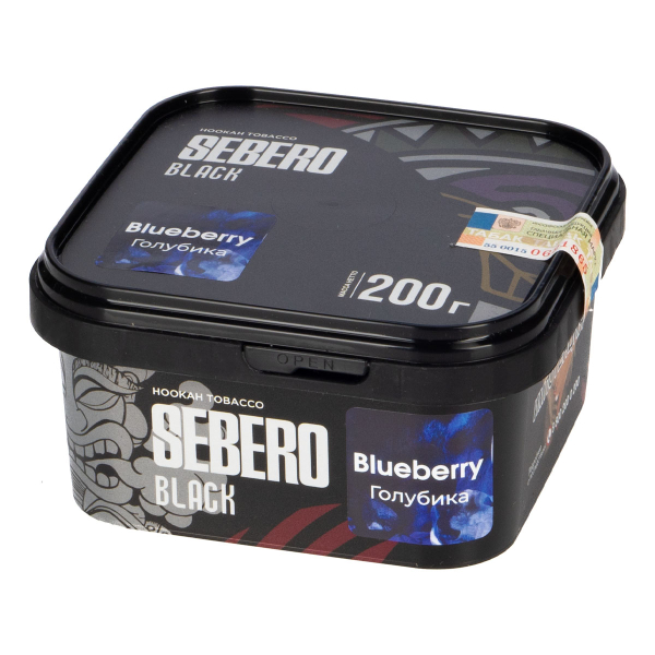 Табак Sebero Black Blueberry  200 грамм в Сыктывкаре