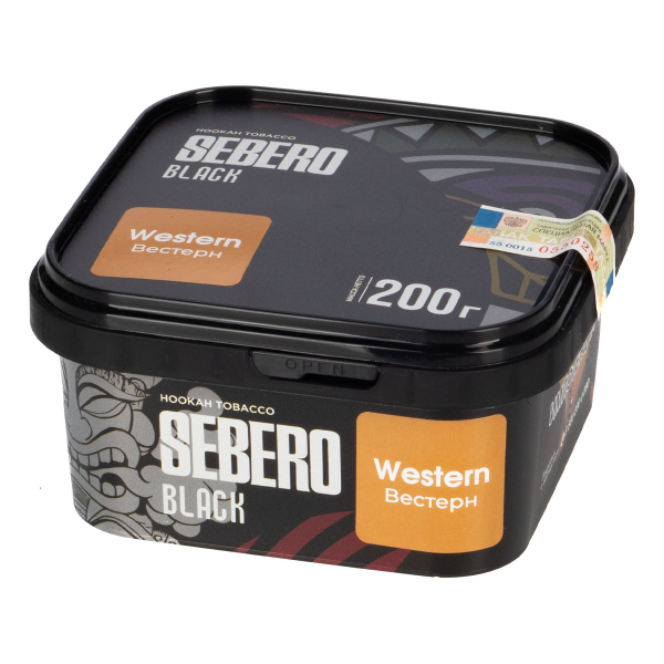 Табак Sebero Black Western  200 грамм в Сыктывкаре
