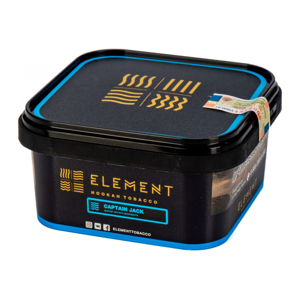 Табак Element ВОДА Captain Jack   200 грамм в Сыктывкаре