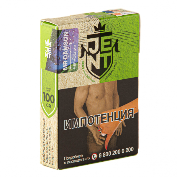 Табак JENT Mr Damson (Чернослив)  100 грамм в Сыктывкаре