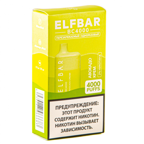 ELF BAR Avocado Cream (4000 затяжек) 20 мг в Сыктывкаре
