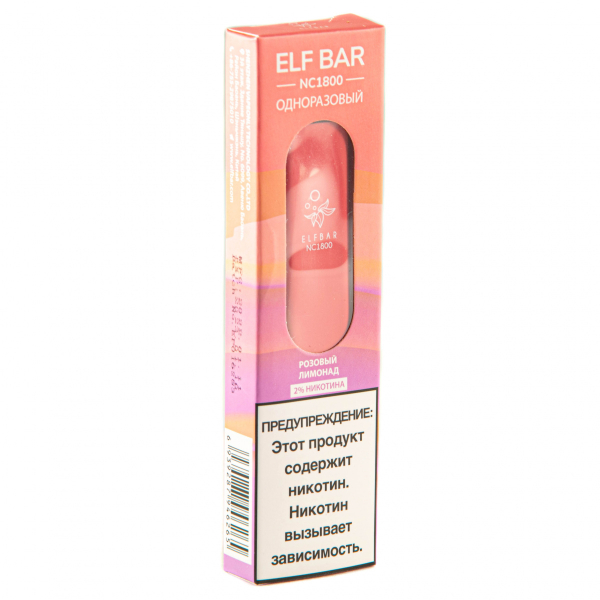 ELF BAR NC Pink Lemonade (1800 затяжек) 20 мг в Сыктывкаре