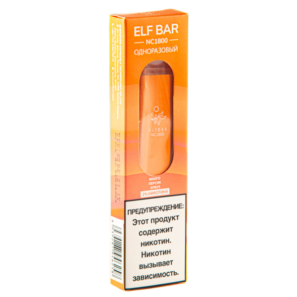 ELF BAR NC Mango Peach Watermelon (1800 затяжек) 20 мг в Сыктывкаре