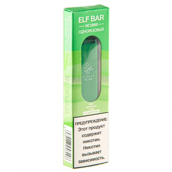 ELF BAR NC Kiwi Passionfruit Guava (1800 затяжек) 20 мг в Сыктывкаре