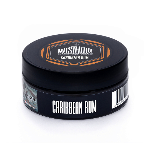 Табак MUST HAVE CARIBBEAN RUM  125 грамм в Сыктывкаре