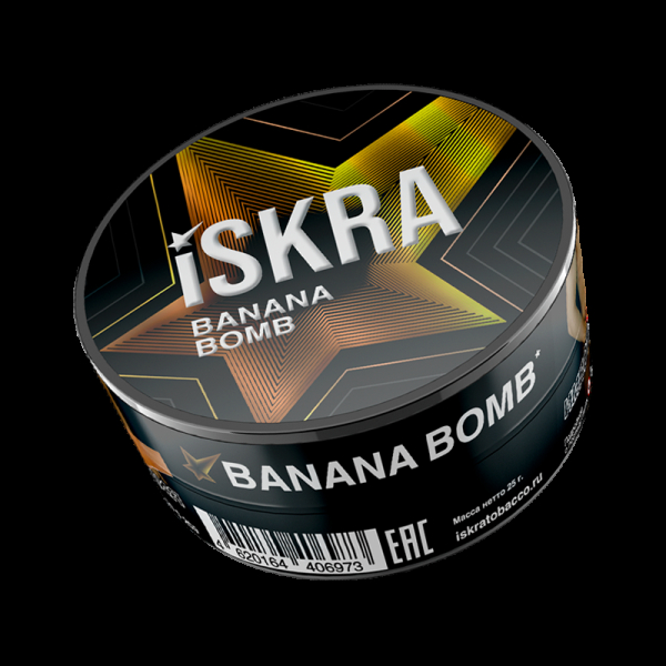 Табак ISKRA Вanana Bomb  25 грамм в Сыктывкаре