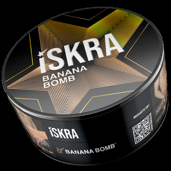 Табак ISKRA Вanana Bomb  100 грамм в Сыктывкаре