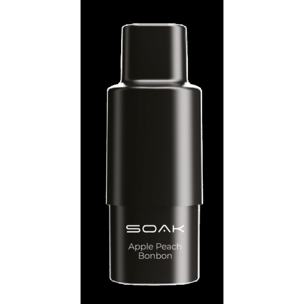 Картридж SOAK Q Яблоко-персик (1500 затяжек) в Сыктывкаре