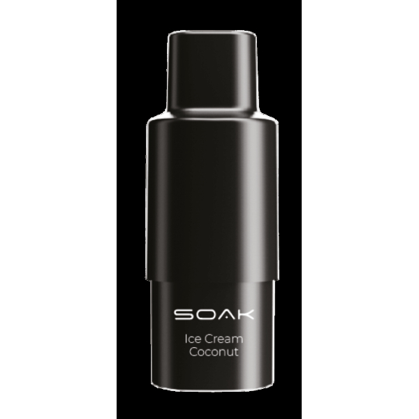 Картридж SOAK Q Кокосовое мороженое (1500 затяжек) в Сыктывкаре