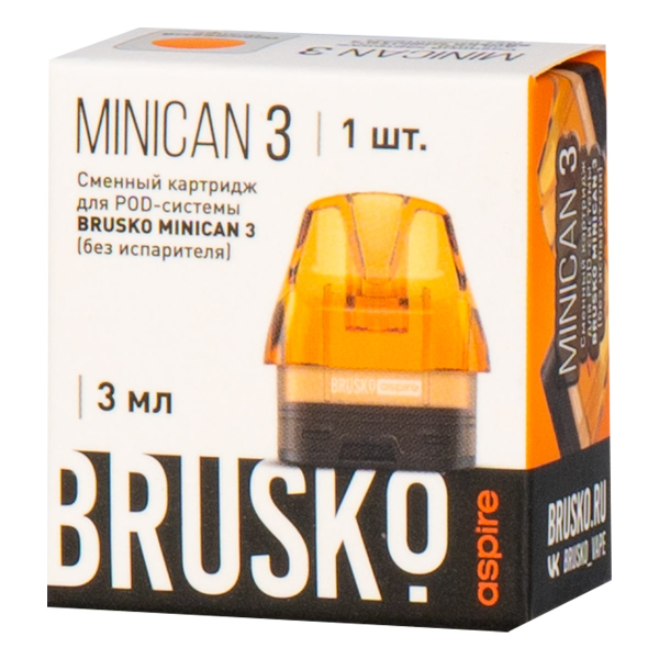 Картридж Brusko Minican 3 оранжевый в Сыктывкаре