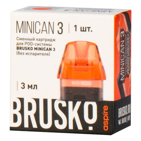 Картридж Brusko Minican 3 красный в Сыктывкаре