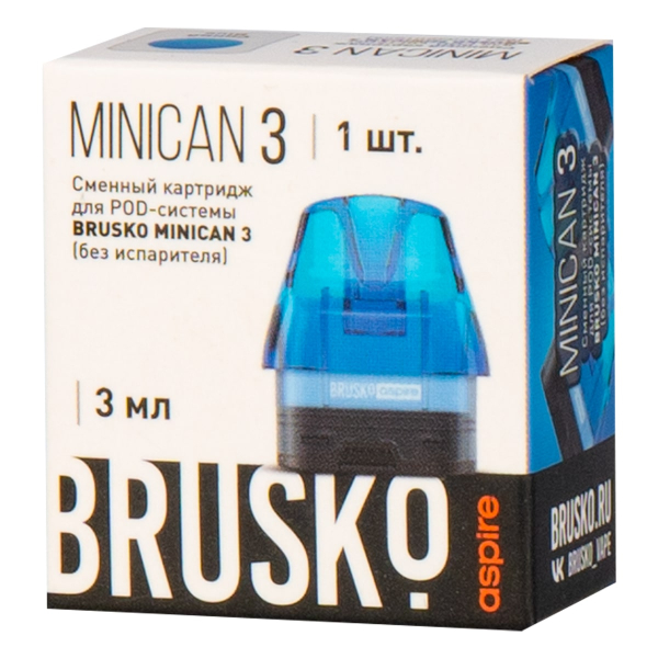 Картридж Brusko Minican 3 синий в Сыктывкаре