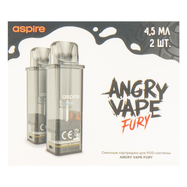 Картридж Brusko Angry Vapefury 4.5 мл (2шт) в Сыктывкаре