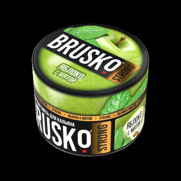 Смесь Brusko Strong яблоко с мятой  50 гр в Сыктывкаре