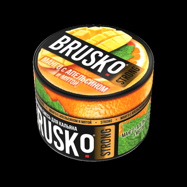 Смесь Brusko Strong манго с апельсином и мятой  50 гр в Сыктывкаре